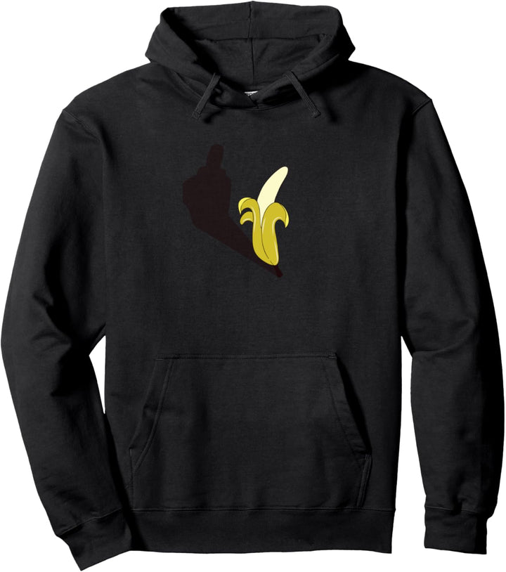 Banane oder Mittelfinger, Stinkefinger, Humor Pullover Hoodie