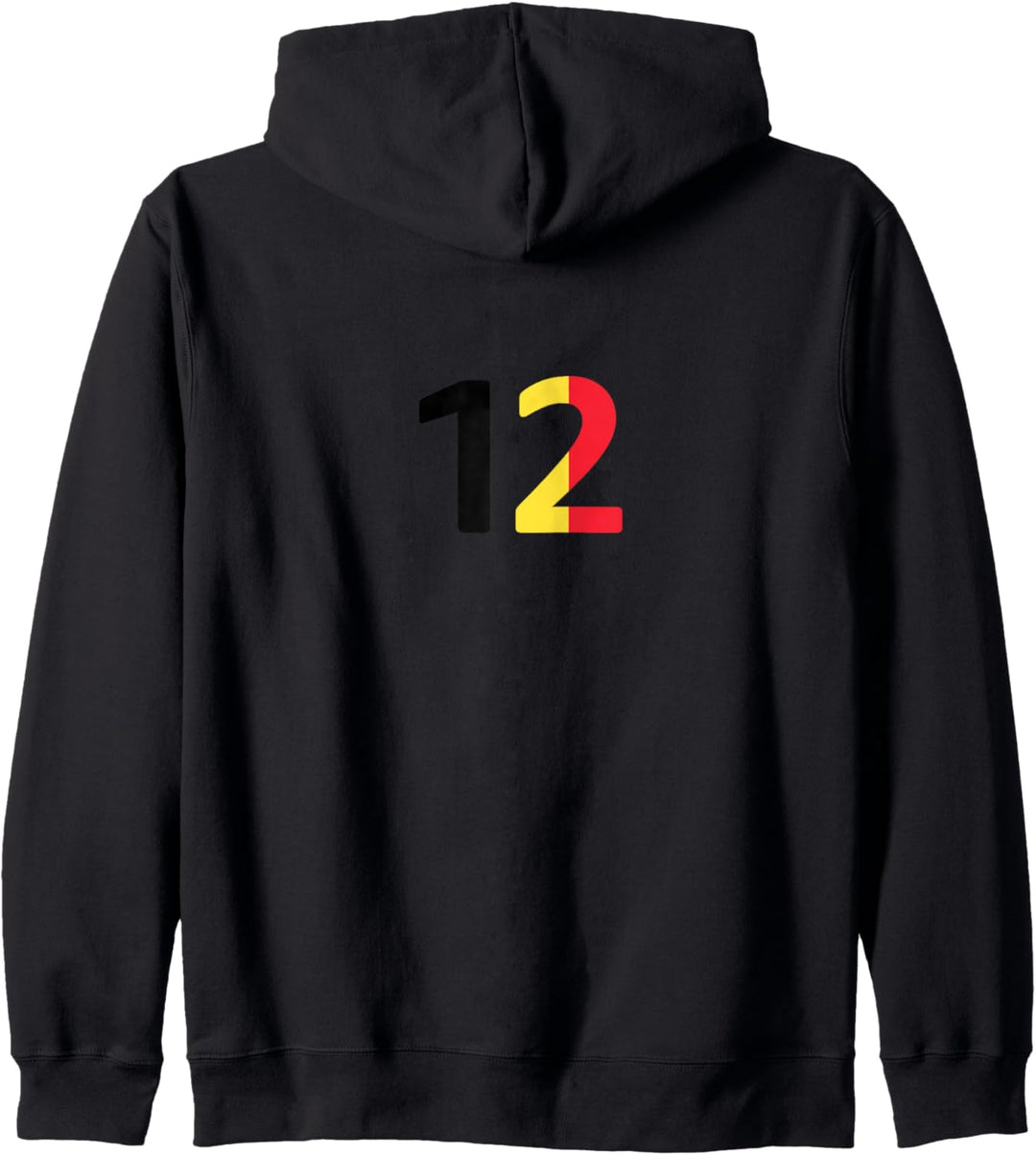 Flagge Belgien Kapuzenjacke