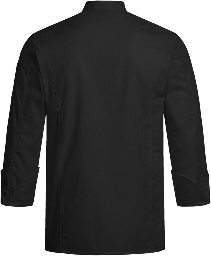 GREIFF Kochjacke RF Regular Fit, verdeckte Druckknöpfe, Armtasche mit Logo, Lüftungslöcher, Wiener N