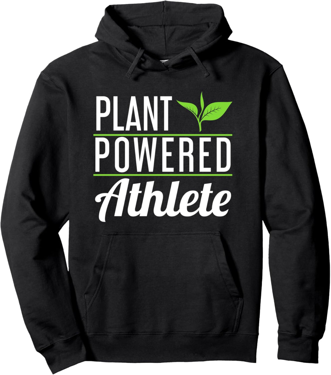 Vegane Geschenke - Sportler mit Pflanzenantrieb Pullover Hoodie