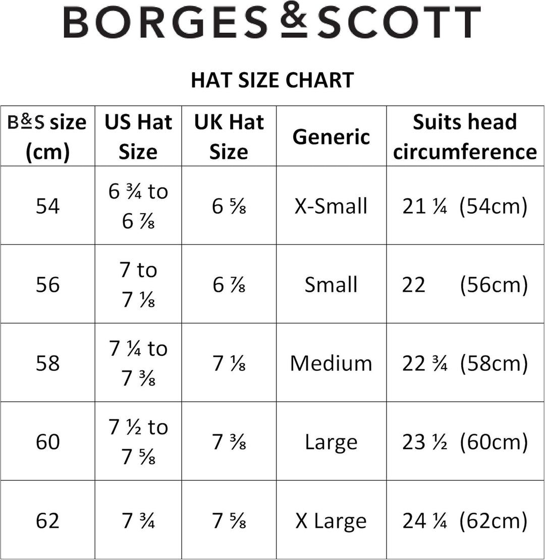 Borges & Scott The Stanley – Wasserdicht – Dry Wax Flat Cap XS Tan, XS Tan