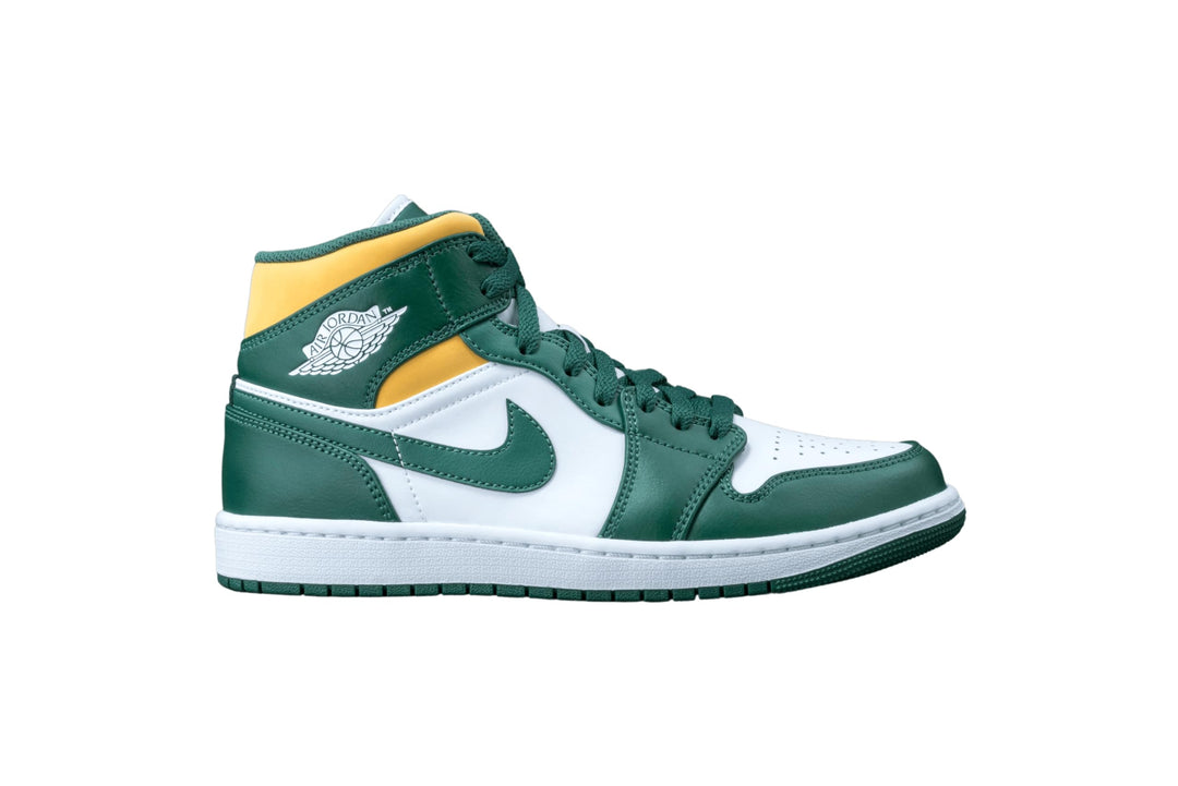 Nike Damen WMNS Air Jordan 1 Mid Sneaker 37.5 EU Grün, 37.5 EU Grün
