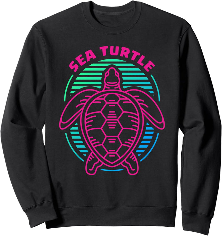 Meeres Schildkröte, Scuba, Tauchen Meer Sweatshirt