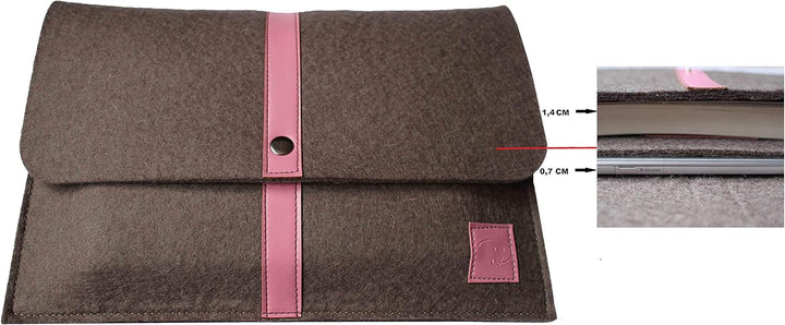 Schöne Tablet Tasche aus Wolle passend für Samsung Galaxy Tab S2 mit 9.7 Zoll T810N / T815N / T813N