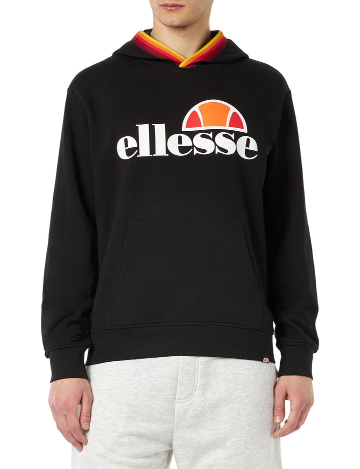 Ellesse Herren Hoodie Sweatshirt L Schwarz, L Schwarz