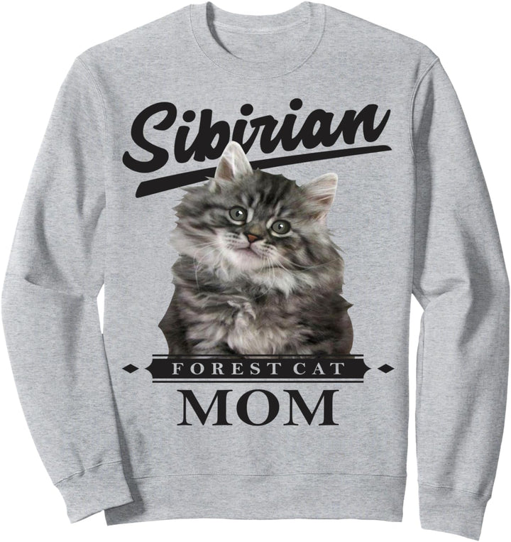 Sibirische Waldkatzen Mama | Sibirische Waldkatze Sweatshirt