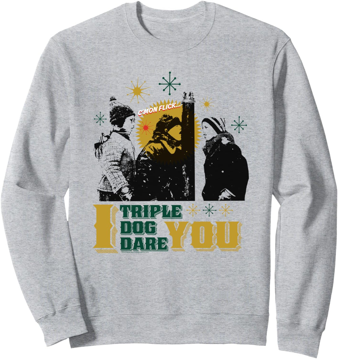 A Christmas Story Triple Dog Dare You Weihnachten Sweatshirt