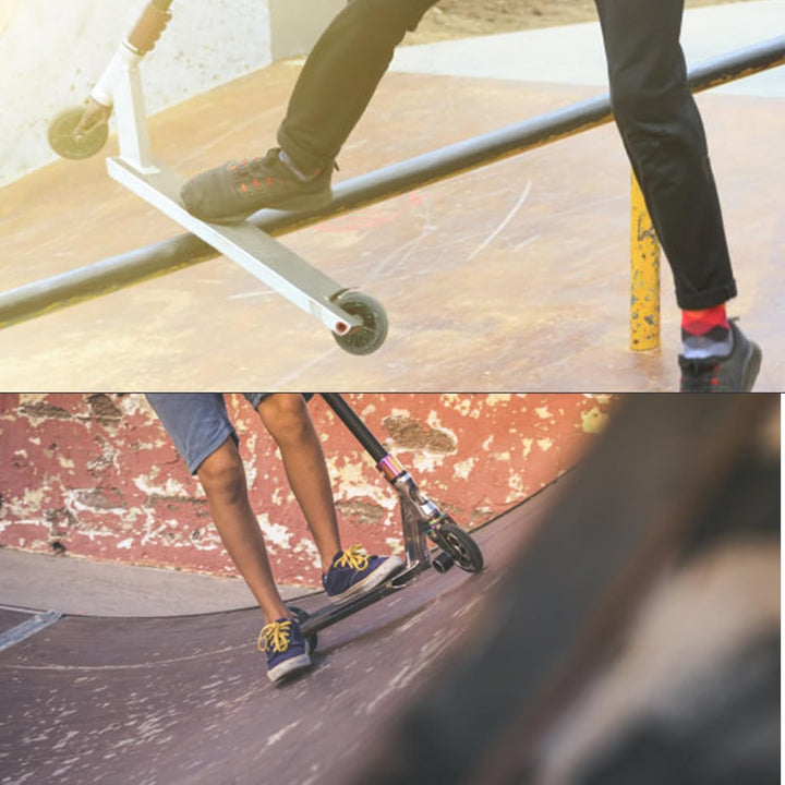 2 Stück Stunt Scooter Rollen mit ABEC-9 Lager, 110mm Scooter Ersatzräder räder, für meisten Stuntsco