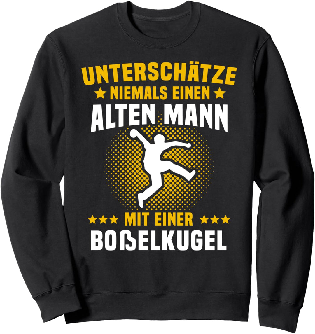 Bosseln Bosselkugel Gummibossel Bossel Klootschiessen Bosseln Sweatshirt