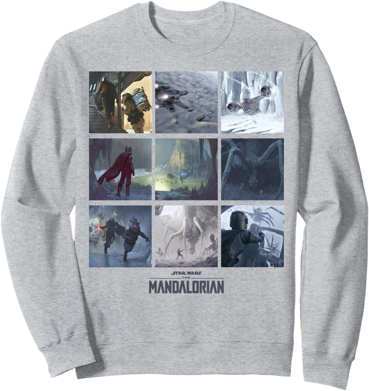 Star Wars: The Mandalorian Chapter 10 Concept Art Box Up R7 Sweatshirt