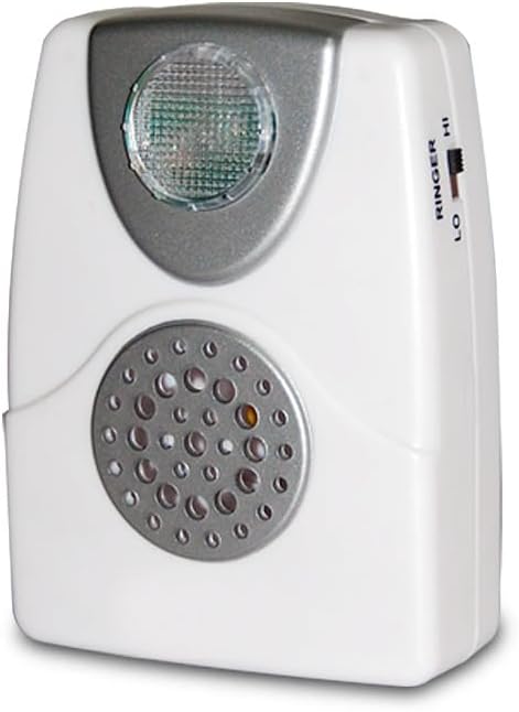 TEL. Klingeltonverstärker Ringflash Klingelton 95 dB Rufton Blitzlicht per Funk