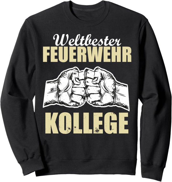 Weltbester Feuerwehr Kollege Sweatshirt