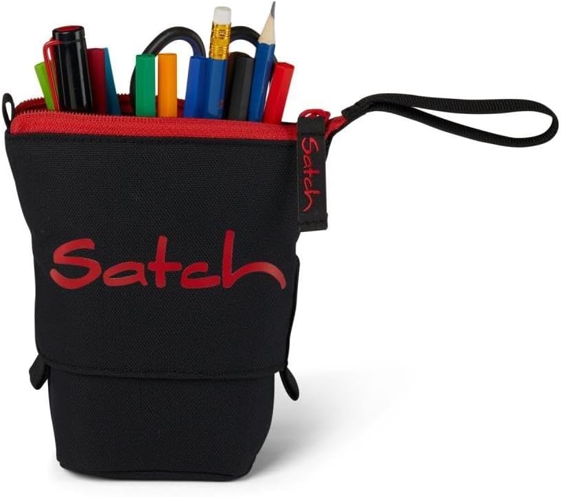 Satch Pack Schulrucksack Set 2tlg. inkl. Pencil Slider (Fire Phantom), Fire Phantom