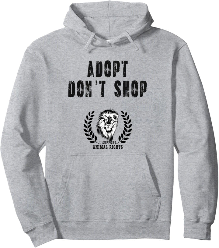 Tierschutz, I Support Animal-Rights Pullover Hoodie