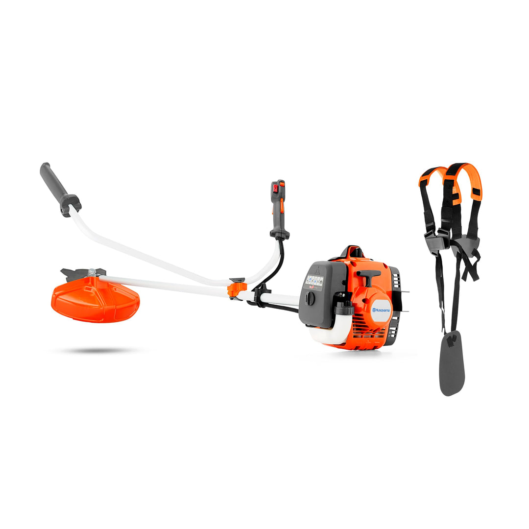 Husqvarna 122R Benzin-Rasentrimmer - 21,7cm³ 2-Takt Freischneider, 43 cm Schnittbreite, Tap 'n Go Ko