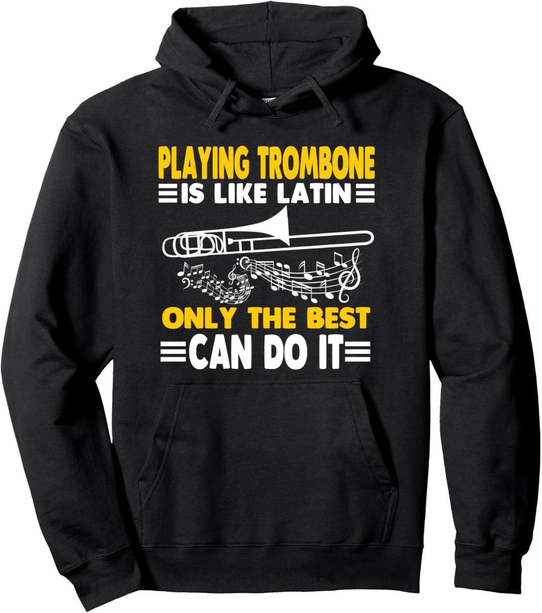 Posaune Posaune Orchester Musikinstrument Pullover Hoodie