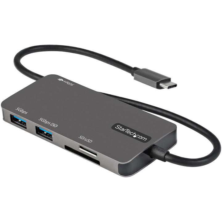 StarTech.com USB-C Multiport Adapter - USB-C auf 4K-HDMI, 100W PD Pass-Through, SD-/MicroSD-Steckpla