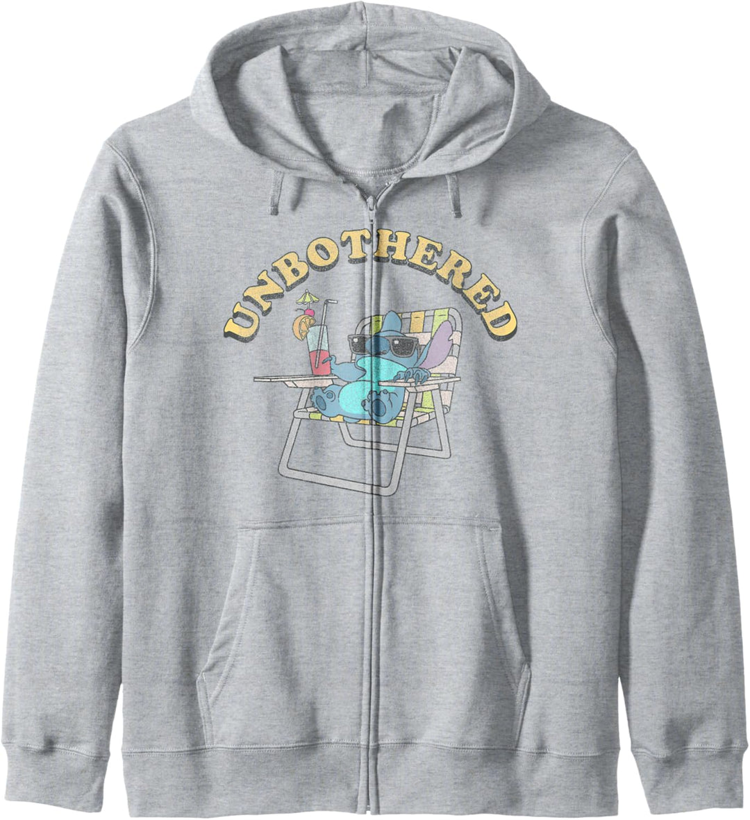 Disney Lilo &amp; Stitch Unbothered Stitch Kapuzenjacke