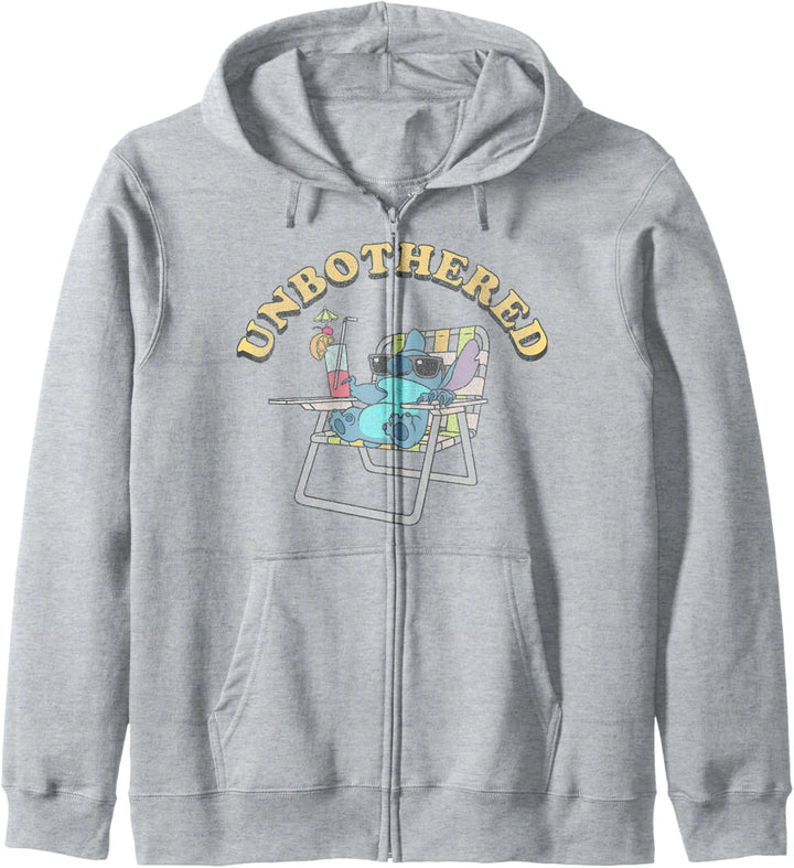 Disney Lilo &amp; Stitch Unbothered Stitch Kapuzenjacke