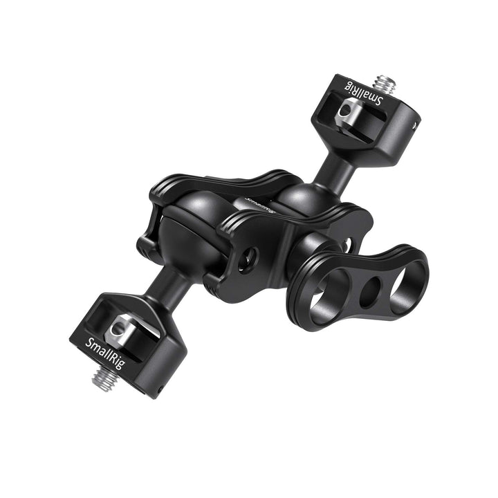 SmallRig Articulating Arm mit doppeltem Kugelkopf von 360° einstellbarem Drehung und mit 1/4 "Schrau