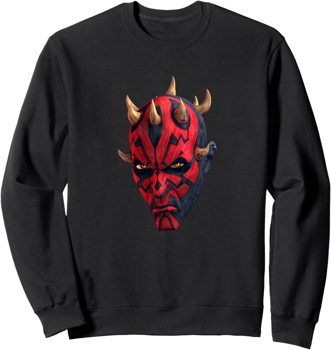 Star Wars: Clone Wars Darth Maul Big Face Sweatshirt