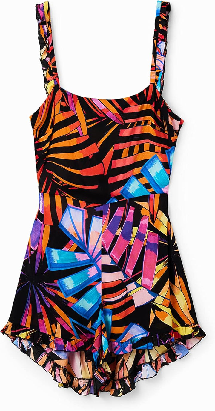 Desigual Damen Bikini Set XS Schwarz, XS Schwarz