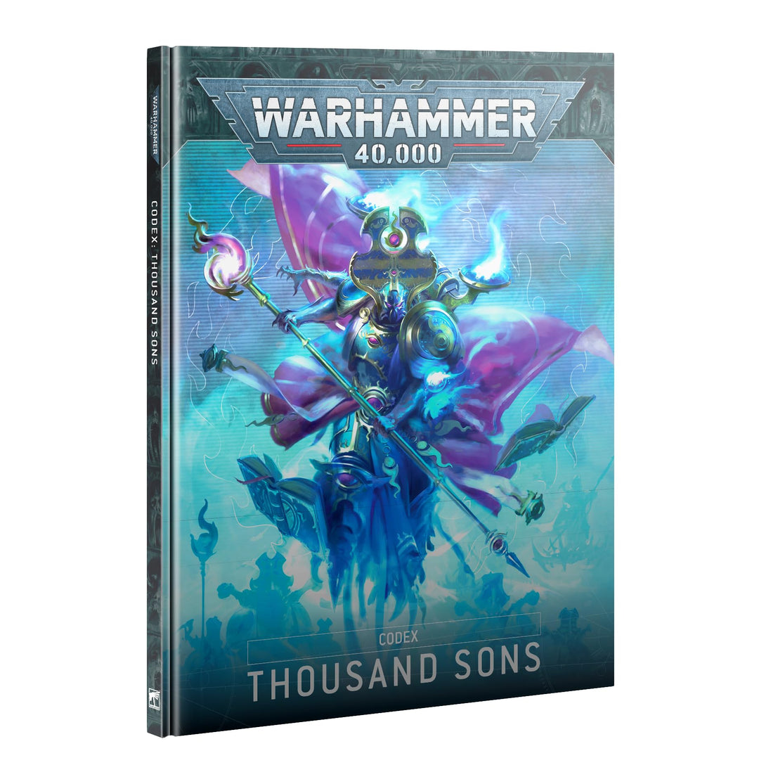 Games Workshop Warhammer 40.000 - Codex:Thousand Sons (2025-10th Edition) - gedrucktes Regelbuch