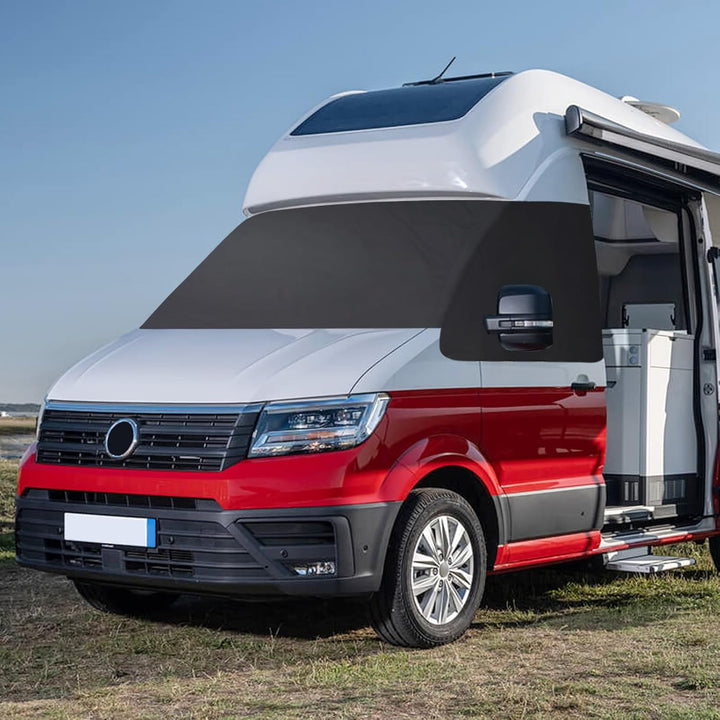 Frontscheibe Wrap Cover Ersatz für VW Grand California 2018-2023, Sonnenschutz Frontscheibenabdeckun