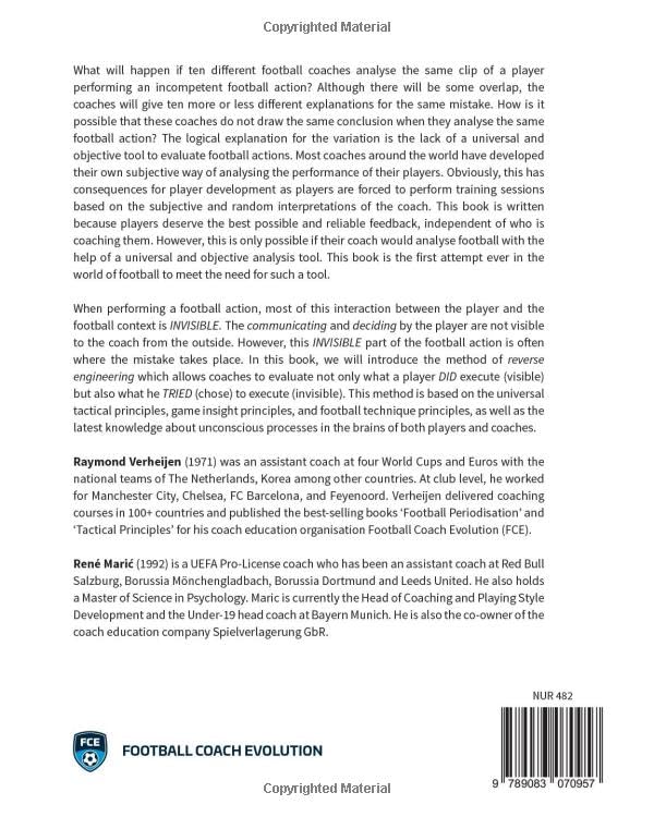 Analysing Football: Reverse Engineering Football Actions, Taschenbuch