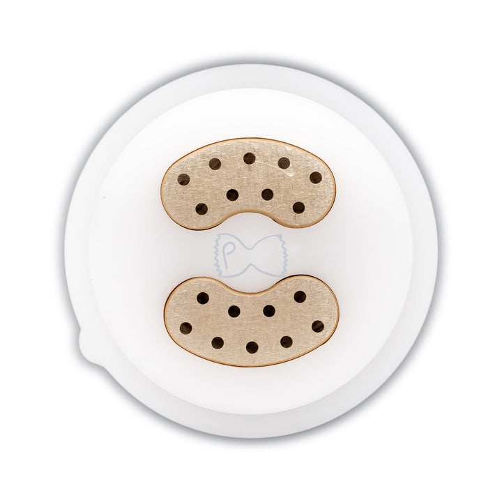 Pastidea - Matrize aus Bronze und POM Spaghetti 2,5mm kompatibel mit Philips Pasta Maker Avance und