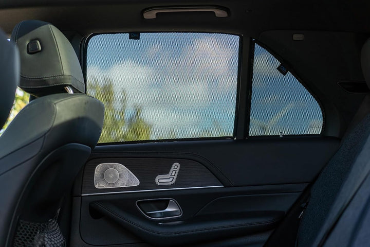 Satz Car Shades (Hintertüren) kompatibel mit Mercedes GLE (W167) 2019- (4-teilig)