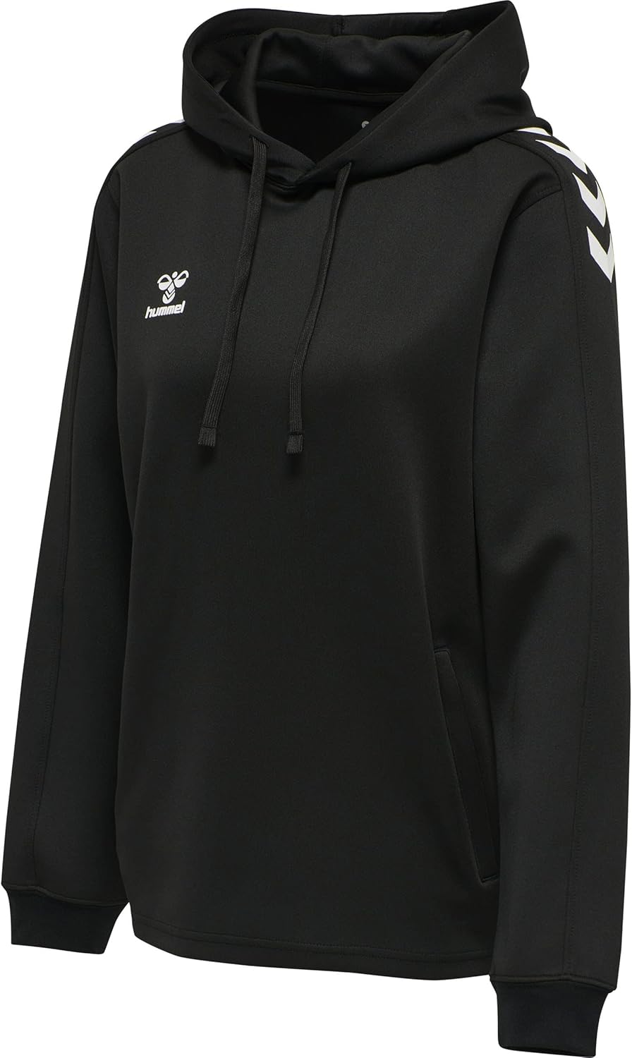 hummel Verstellbare Taille Kapuzenpullover Hmlcore Damen XS Schwarz, XS Schwarz