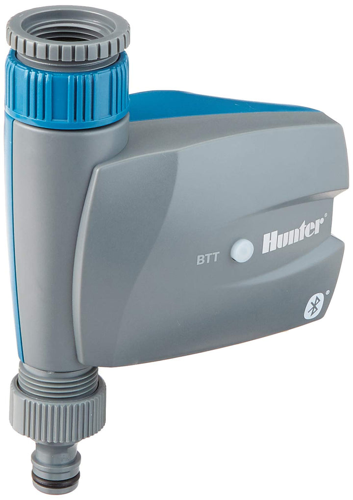 Hunter Batteriebetriebene Bluetooth Timer Station mit App Steuerung, Grau-Blau