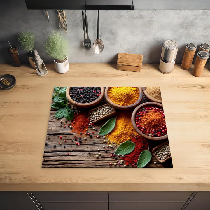 KitchenYeah© Herdabdeckplatte Einteilig Küche Ceranfeld Abdeckplatte Cerankochfeld Abdeckung Indukti