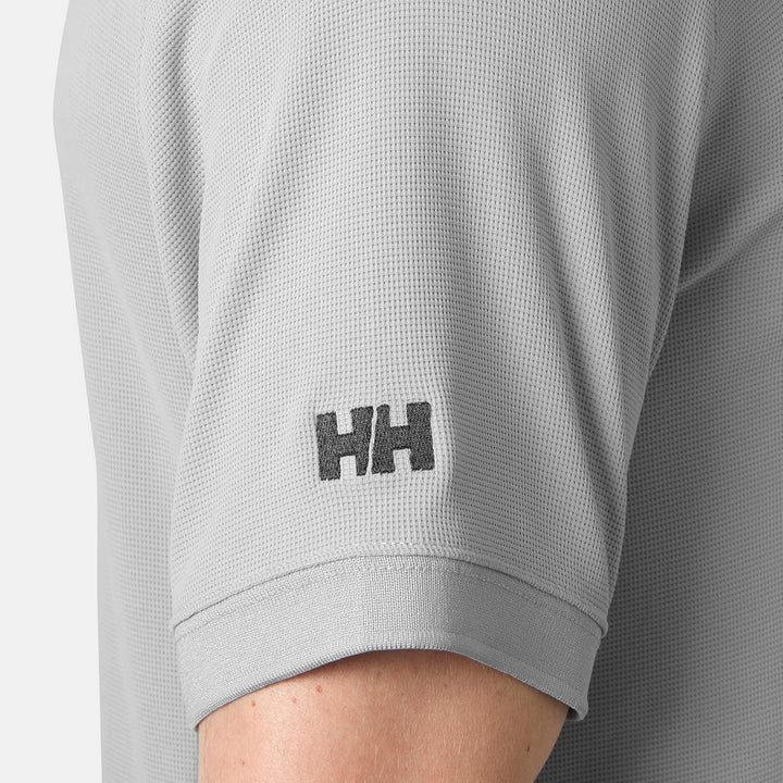 Helly Hansen Herren Crewline Langarm Poloshirt S 853 Grey Fog, S 853 Grey Fog