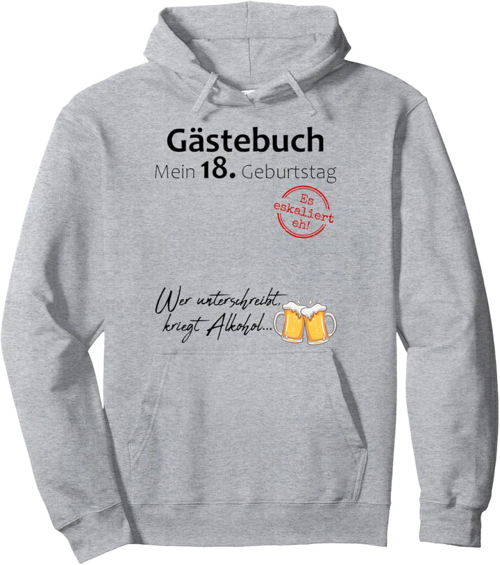 18. Geburtstag Junge Mädchen 18 Jahre 2006 Lustig Geschenk Pullover Hoodie