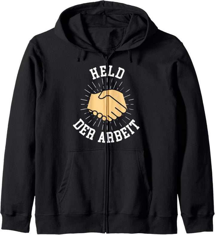 Held der Arbeit Meister Geselle Arbeiter Kapuzenjacke