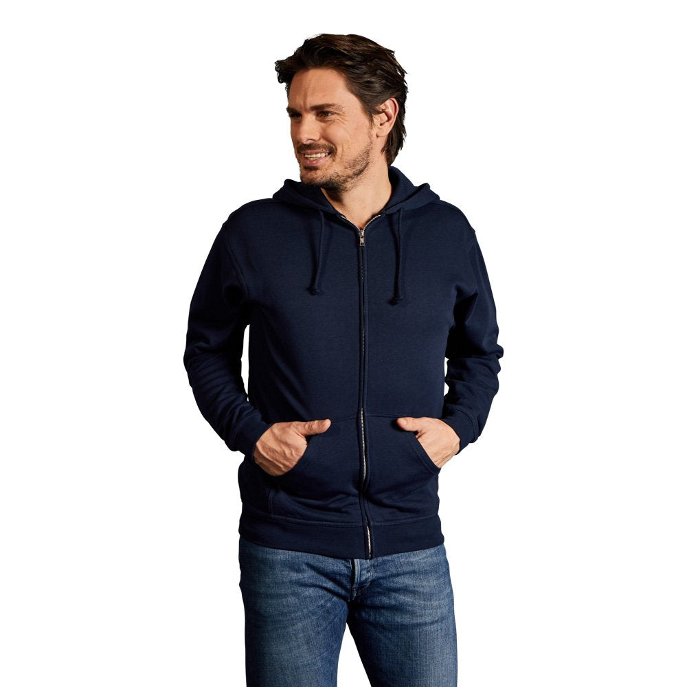 Zip Hoodie Jacke 80-20 Herren, Marineblau, XL