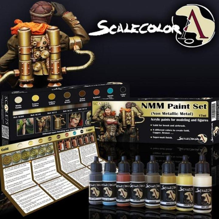 NMM (GOLD AND COPPER) SCALECOLOR Paint Set