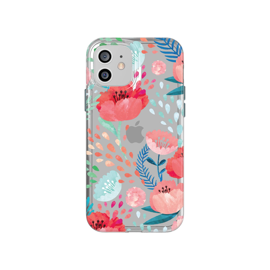 tech21 Evo Art Botanischer Garten für iPhone 12/12 Pro - Schutzhülle mit 10 Fuss Multi-Drop-Schutz u