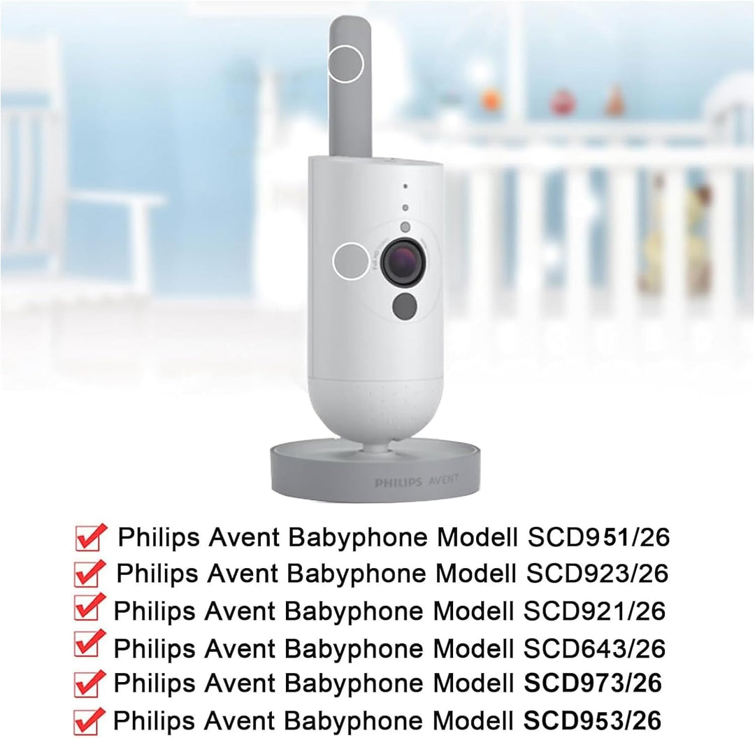 Halterung für Philips Avent Babyphone SCD923/26, Baby Kamera Halter für Philips Avent SCD643/26, Bab