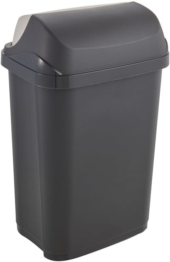 keeeper Abfallbehälter mit Rolldeckel, 25 l, Rasmus, Graphit-Grau Rasmus Graphit 25 l, Rasmus Graphi