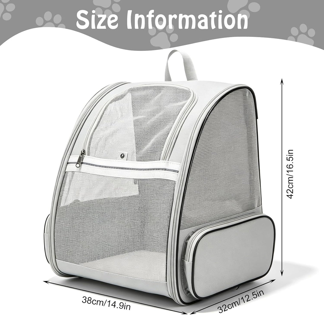 HundeRucksack und KatzenRucksack, Katzen Rucksack Tragetasche für Katzen, Hundetransportbox, Transpo
