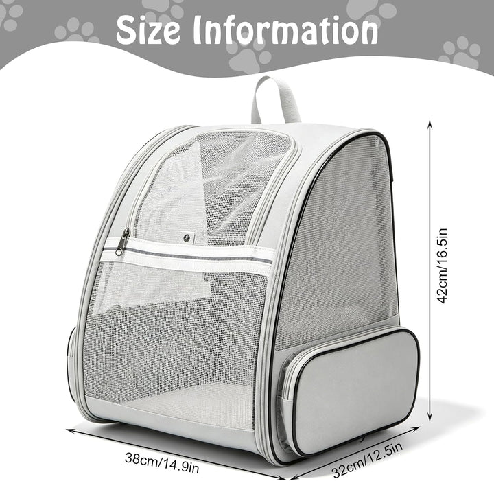 HundeRucksack und KatzenRucksack, Katzen Rucksack Tragetasche für Katzen, Hundetransportbox, Transpo
