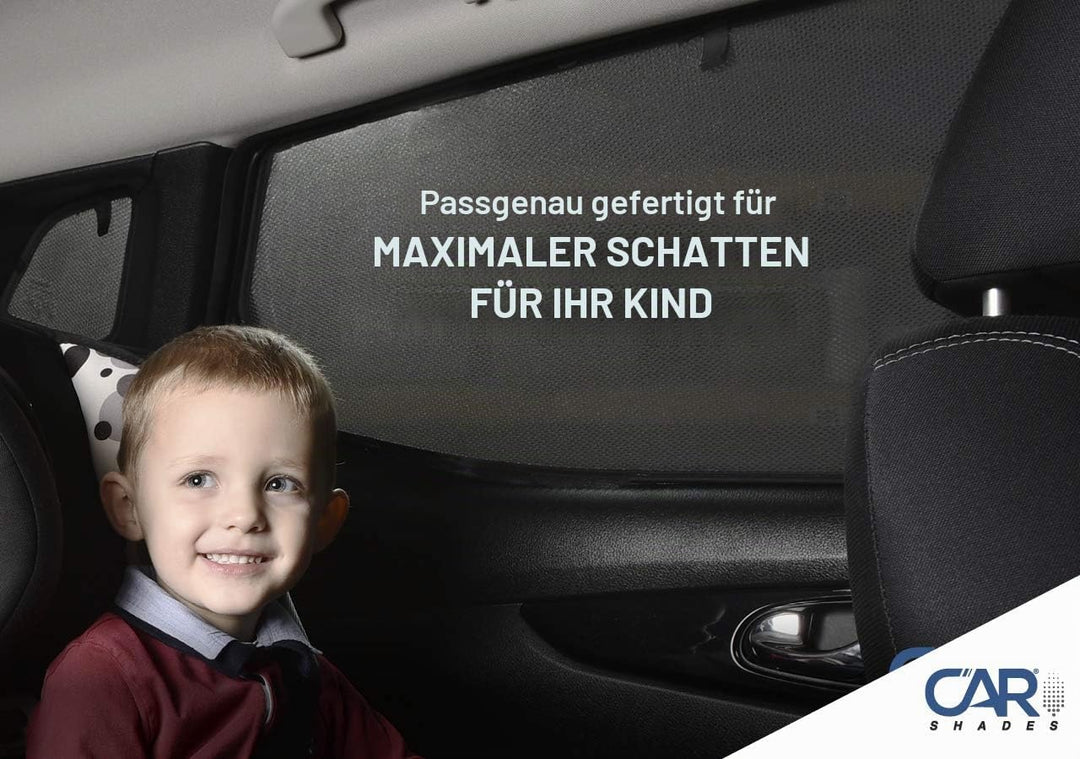 Satz Car Shades (Hintertüren) kompatibel mit Audi A4 B9 Avant 2015- (2-teilig)