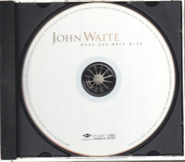 When You Were Mine, Audio-CD