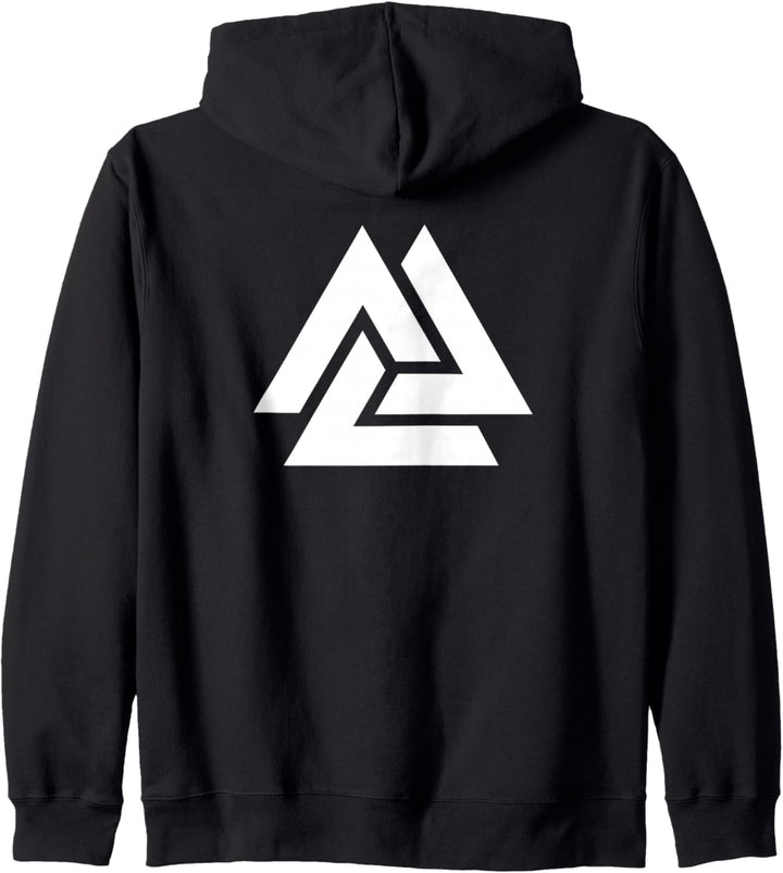 Valknut, Odin, Wikinger Symbol, Pagan Nordisch Germanisch, Kapuzenjacke
