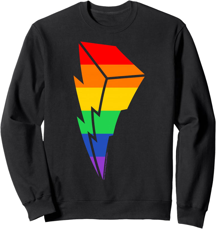 Power Rangers Pride Bolt Rainbow Sweatshirt
