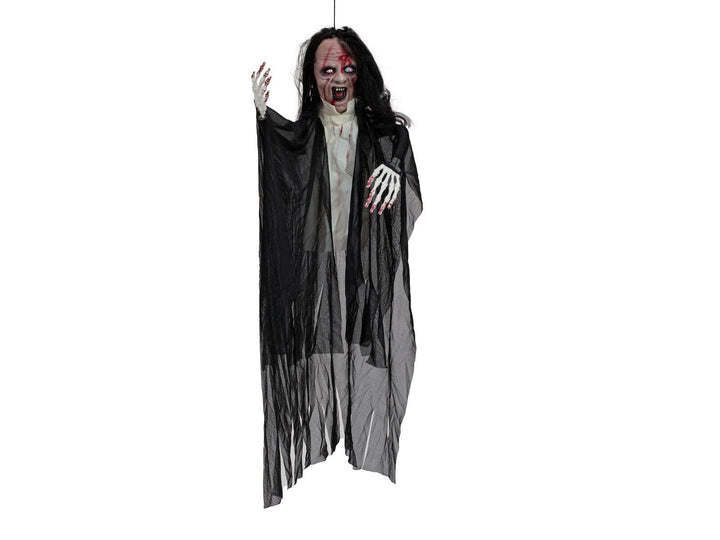 EUROPALMS Halloween Figur Geist, animiert 95cm | Halloween-Dekoration Geist