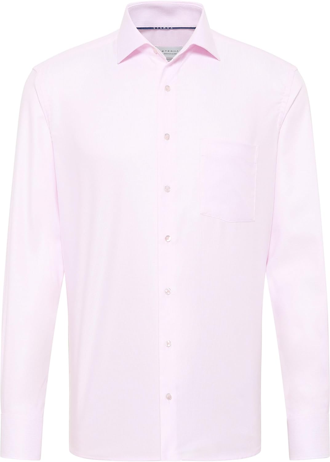 ETERNA Langarm Hemd COMFORT FIT Popeline unifarben 38 Rosa, 38 Rosa
